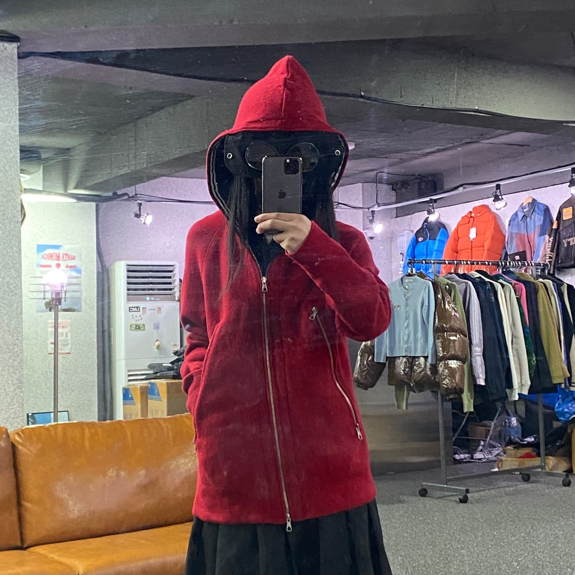 C.P.컴퍼니 투웨이 고글 모 집업 자켓 B4146 상품이미지1