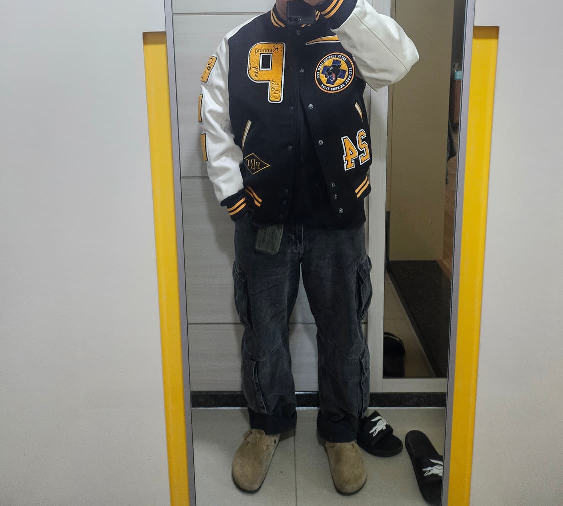 나이키 x 파타 바시티자켓 아시아 xl 상품이미지2