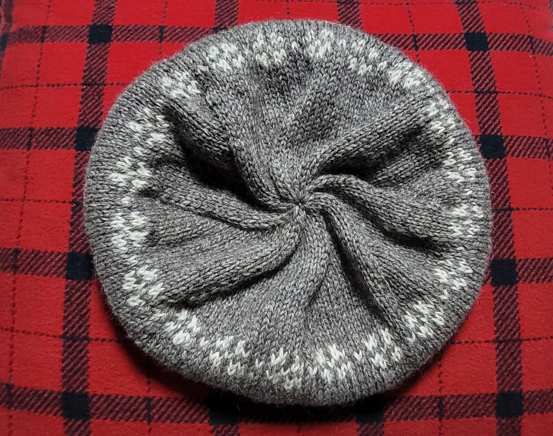 캐나다 핸드메이드 울 베레모 상품이미지1