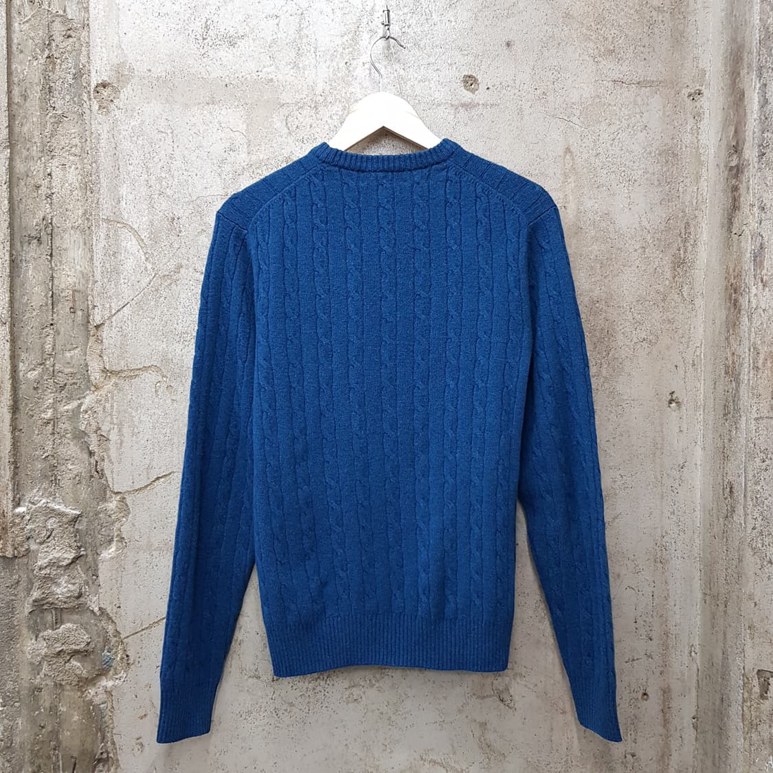 브룩스브라더스 라운드넥 꽈배기 울 니트 M사이즈  상품이미지2