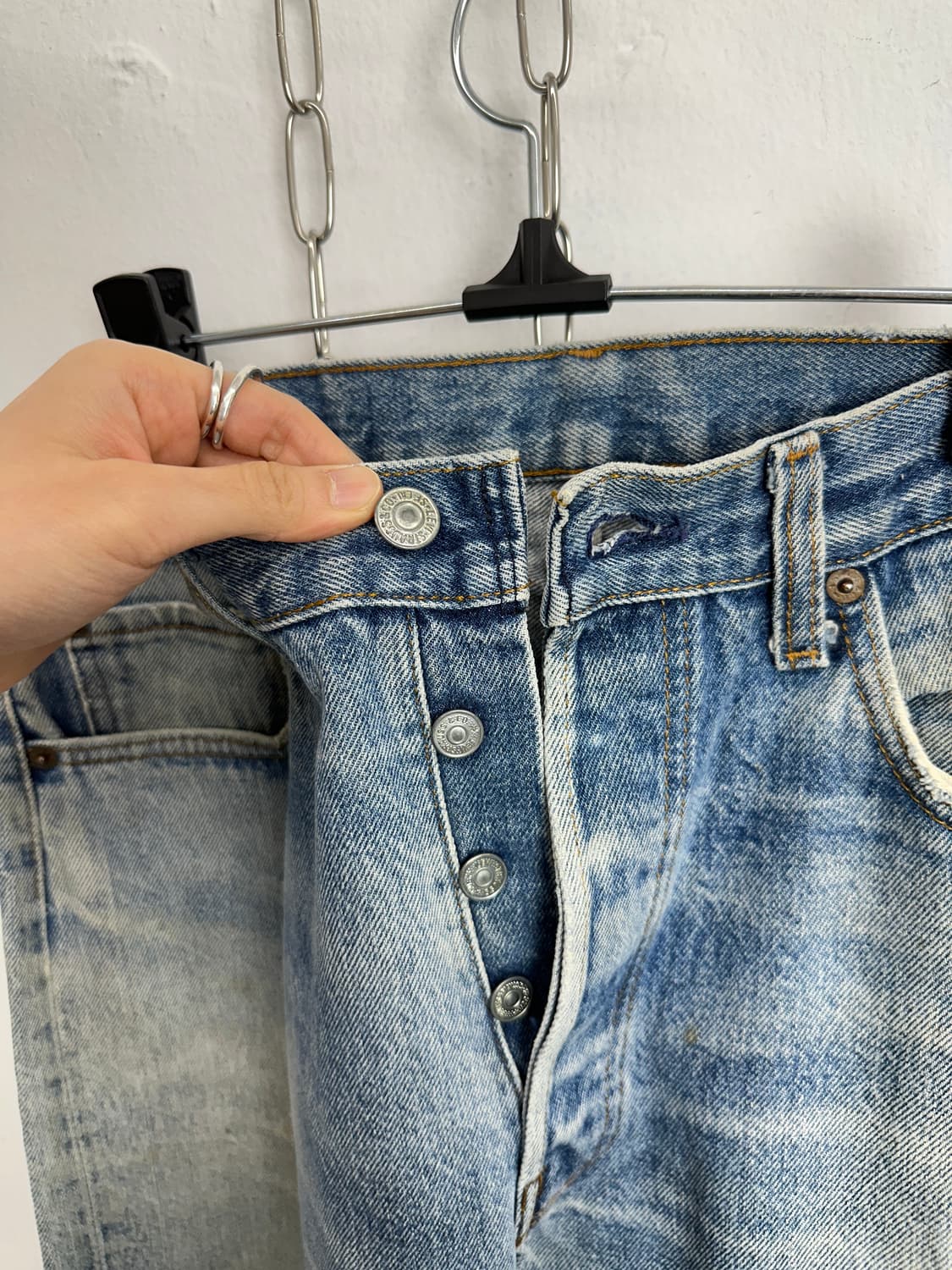 Levi’s 501 90s Washed & Faded Denim 상품이미지7
