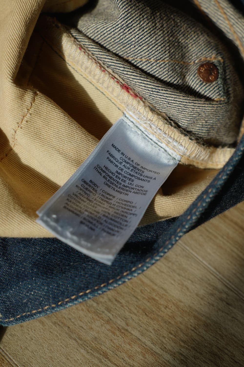 더블알엘 RRL 셀비지 데님 스트레이트핏 31x30 상품이미지5