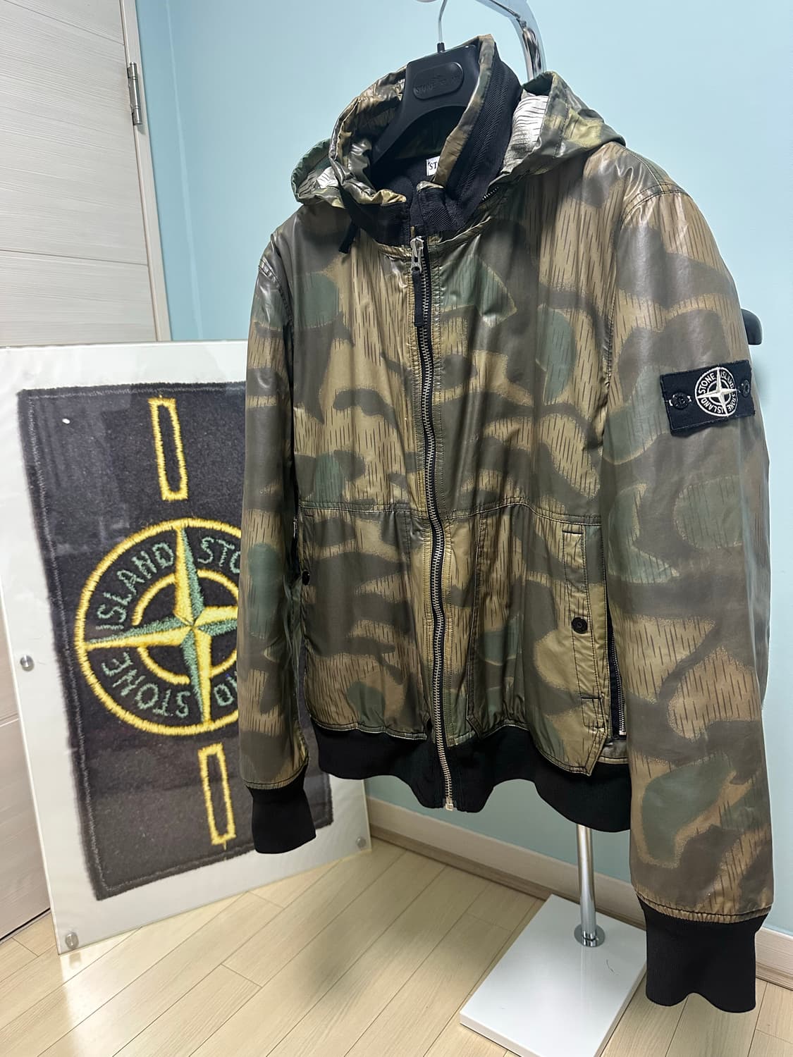 스톤아일랜드 AW10 카모플라쥬 아이스 자켓 XL 매장택 상품이미지2