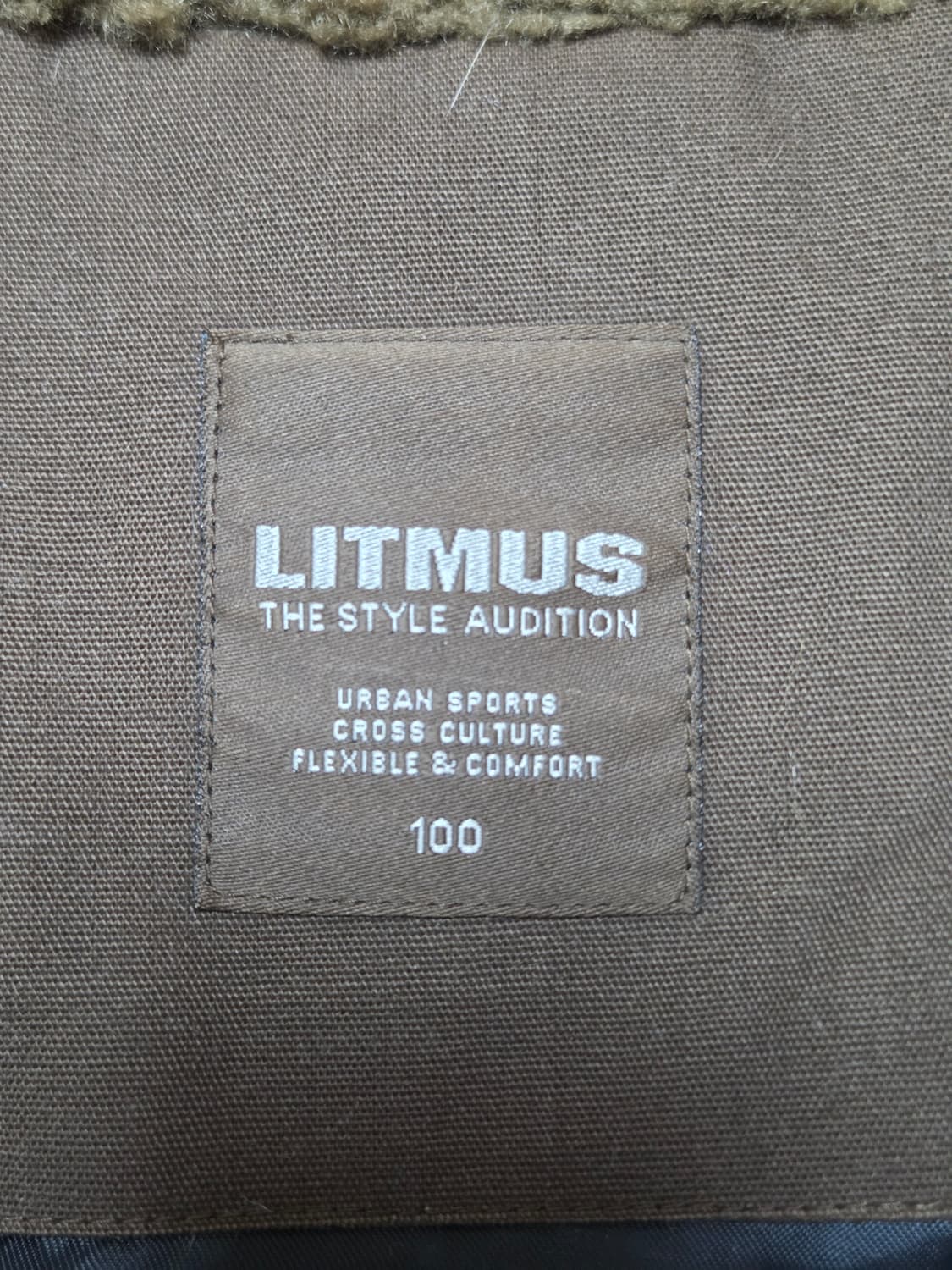 [정품]리트머스 남성 파카 카키 100 상품이미지8