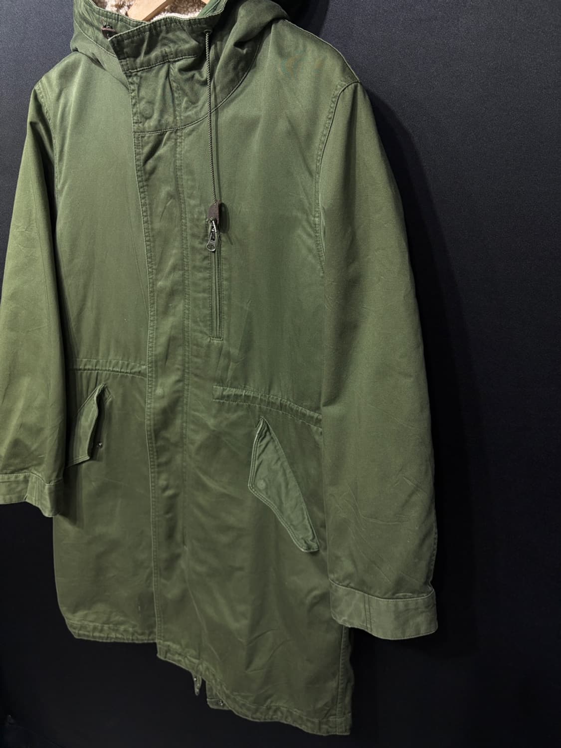 Rage blue  피쉬테일 모즈파카 상품이미지2