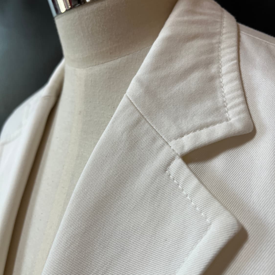 L) 휴고 보스 Made in Germany 코튼 화이트 테일러드 자켓 상품이미지6