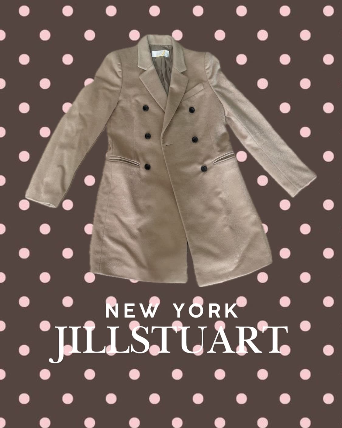 질 스튜어트 코트 베이지 라떼갸루깔 상품이미지1