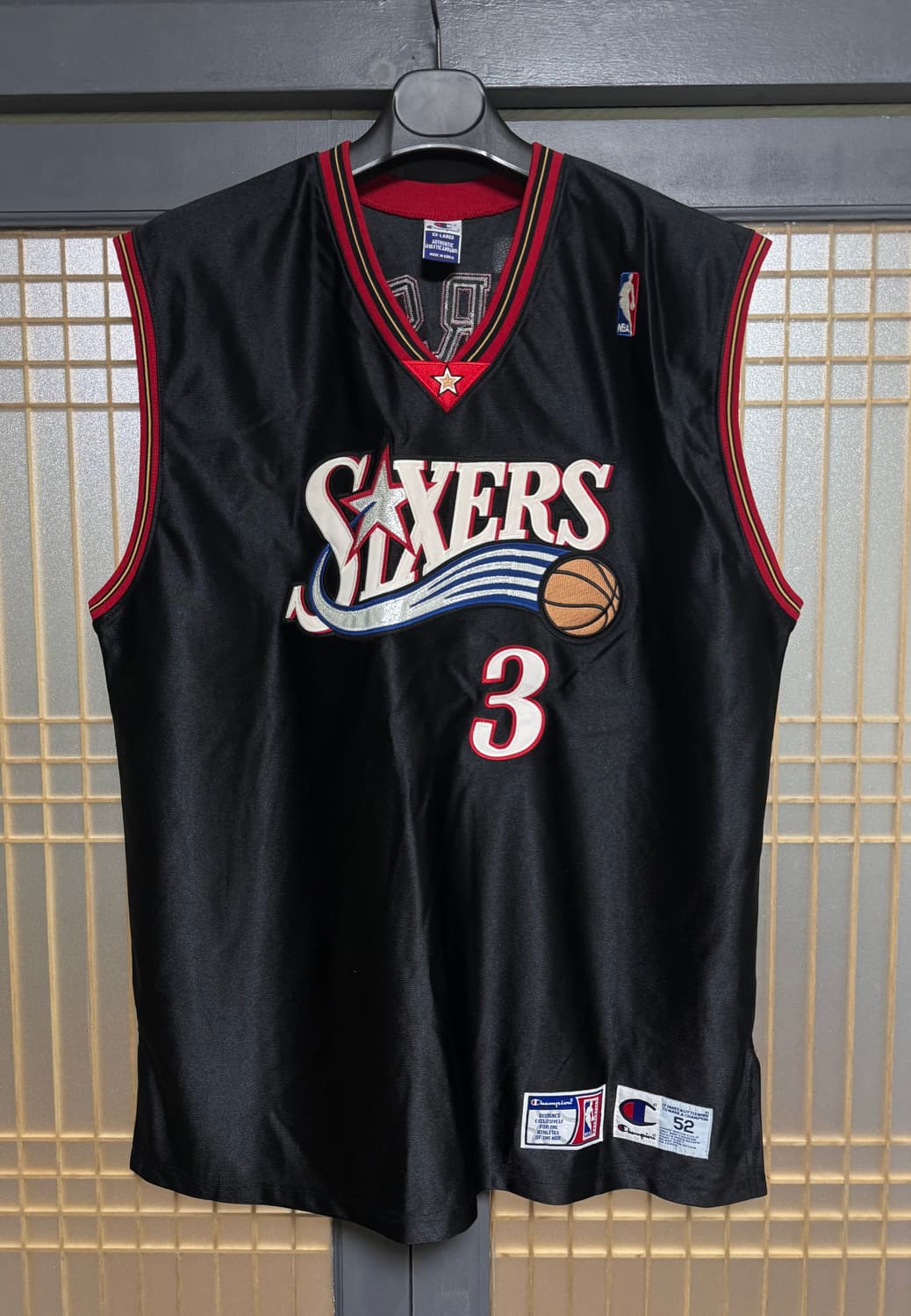 [xxl]앨러아이버슨 챔피언 식서스 농구져지 상품이미지1