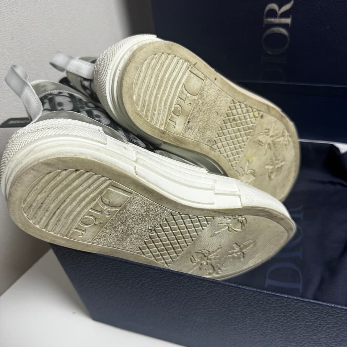 디올 오블리크 B23 하이탑 스니커즈 42 상품이미지6