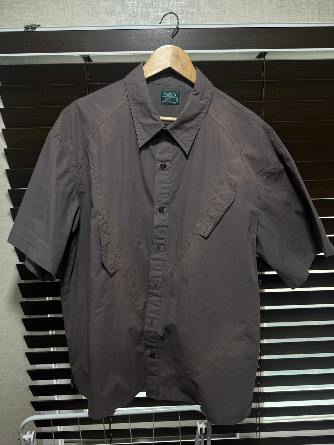 더콜디스트모먼트 vintage washing half shirts 상품이미지2