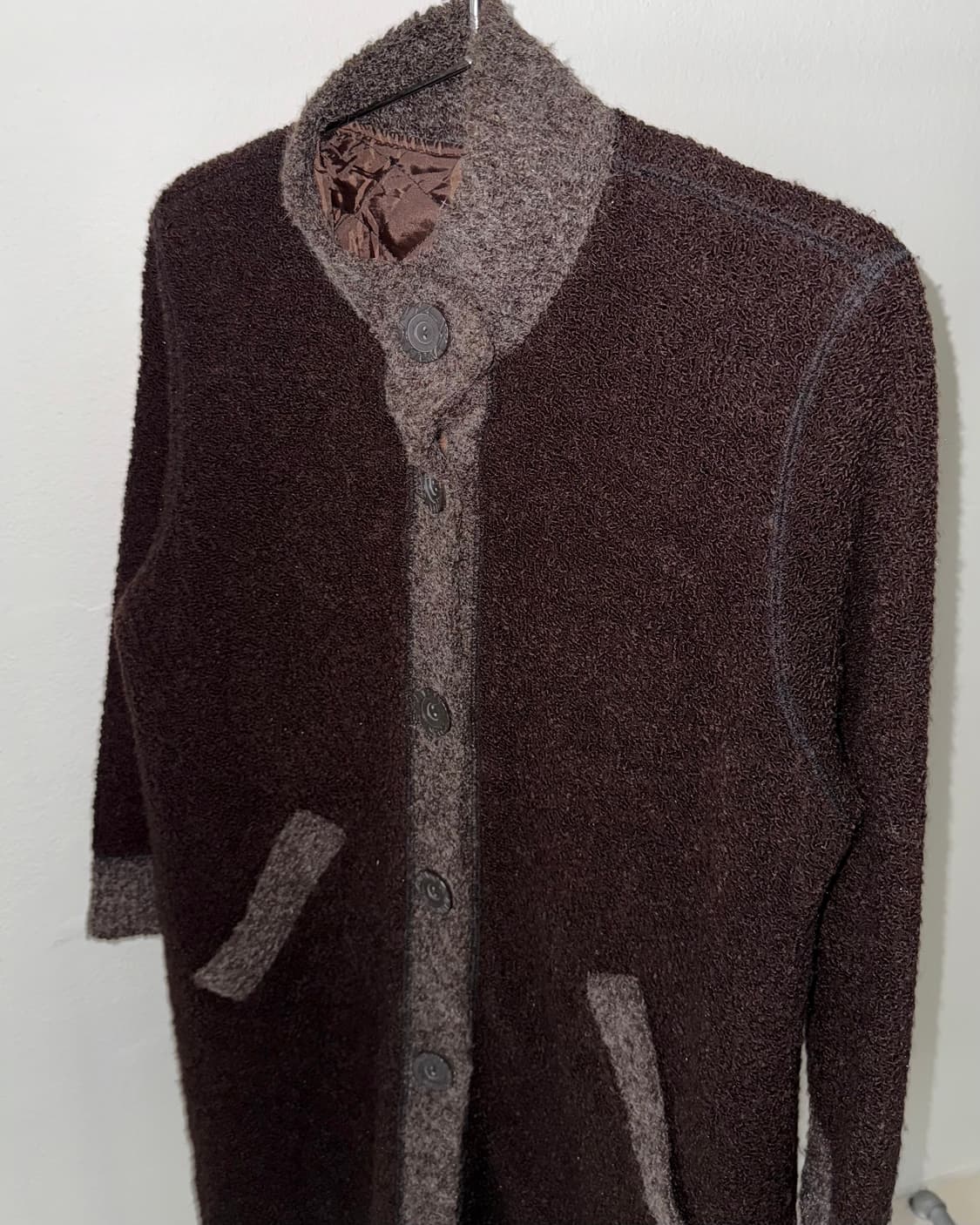 빈티지 누빔 코트 상품이미지4