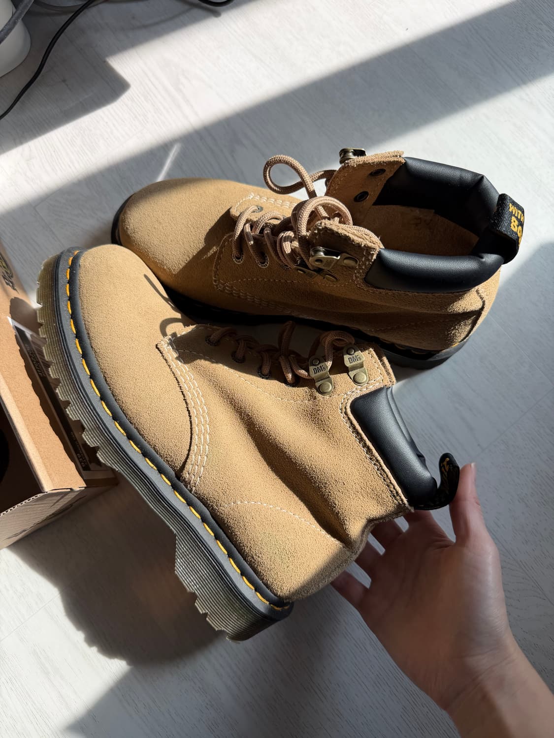 닥터마틴 939 부츠 7175586 사바나 탄 브롱스 스웨이드 240mm 상품이미지2