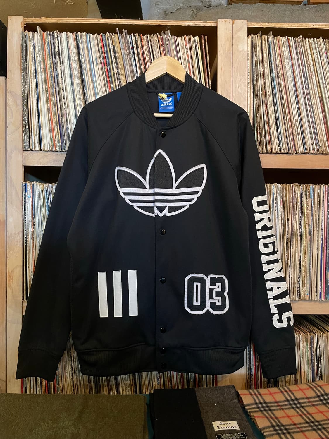 아디다스 유로파 블랙 트랙 바시티 자켓 상품이미지1