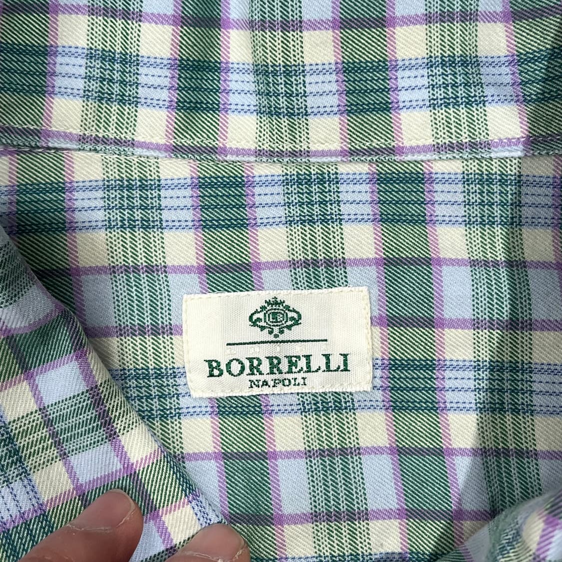 루이지보렐리 체크셔츠 s08935 상품이미지6