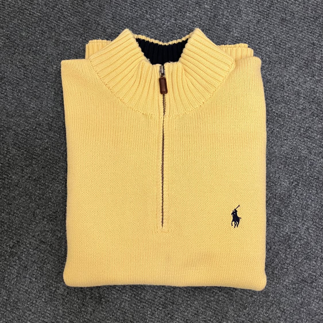 N117 폴로 반집업 니트 상품이미지1