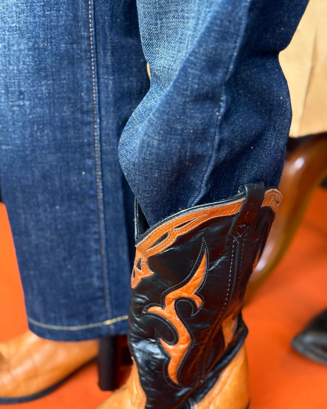 리바이스 프리미엄 523 스트레이트핏 데님 팬츠 30 상품이미지9