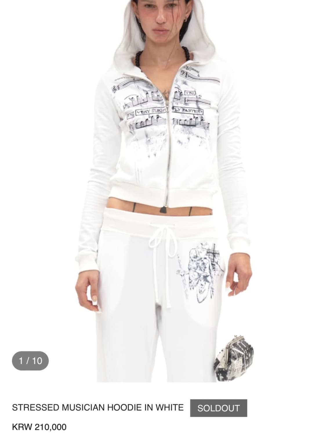 구함) 604서비스 후드 STRESSED MUSICIAN HOODIE 상품이미지1