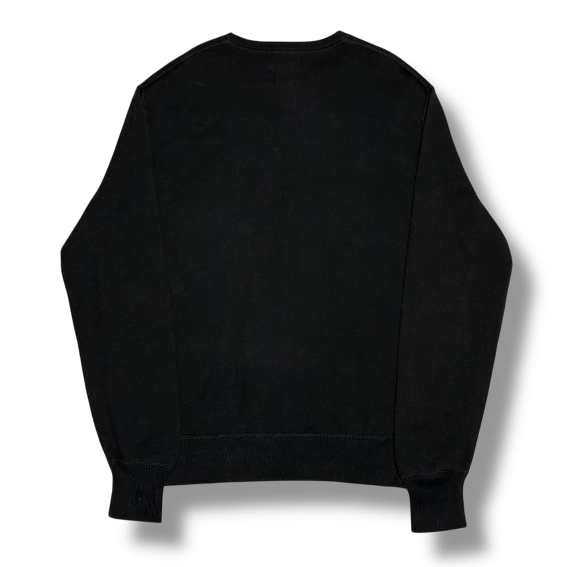 Polo Ralph Lauren 코튼 라운드넥 블랙 니트 상품이미지2