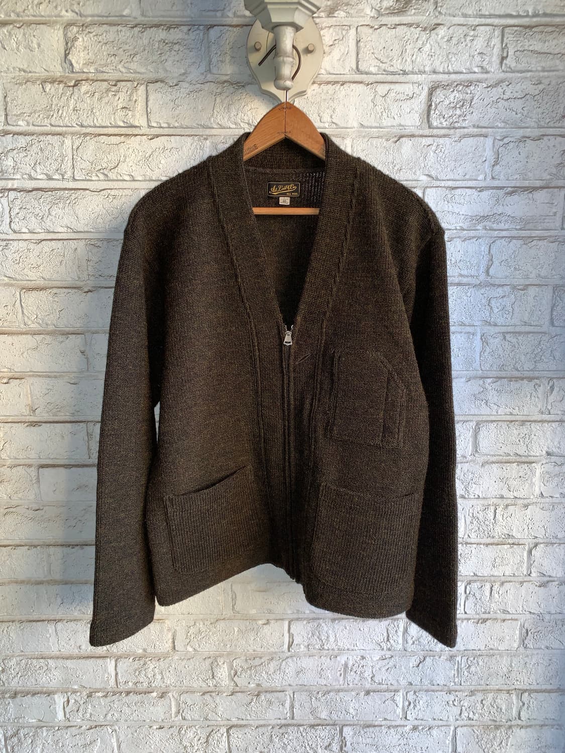 앳라스트코 울 가디건 40  상품이미지1