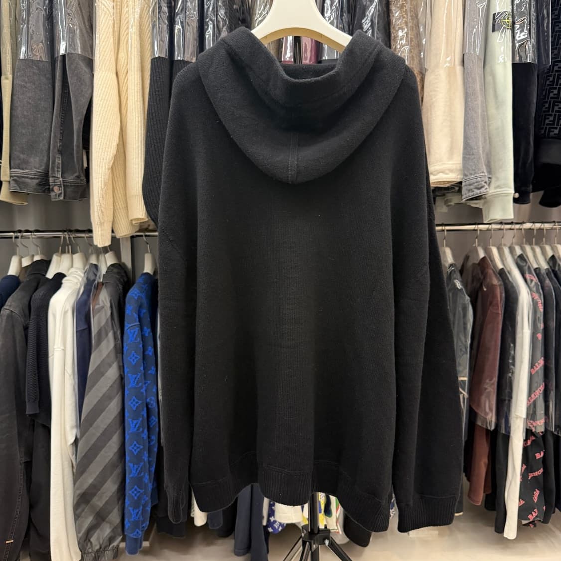 [리오브전포점] 셀린느 오버 스트링 캐시미어 울 후드집업 상품이미지2