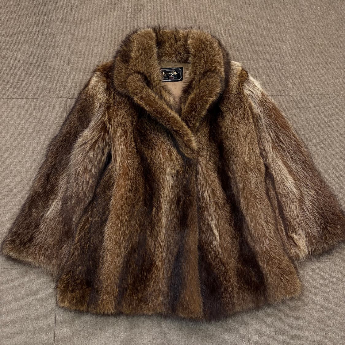 jpn sagafox 사가폭스 모피 퍼코트  상품이미지4