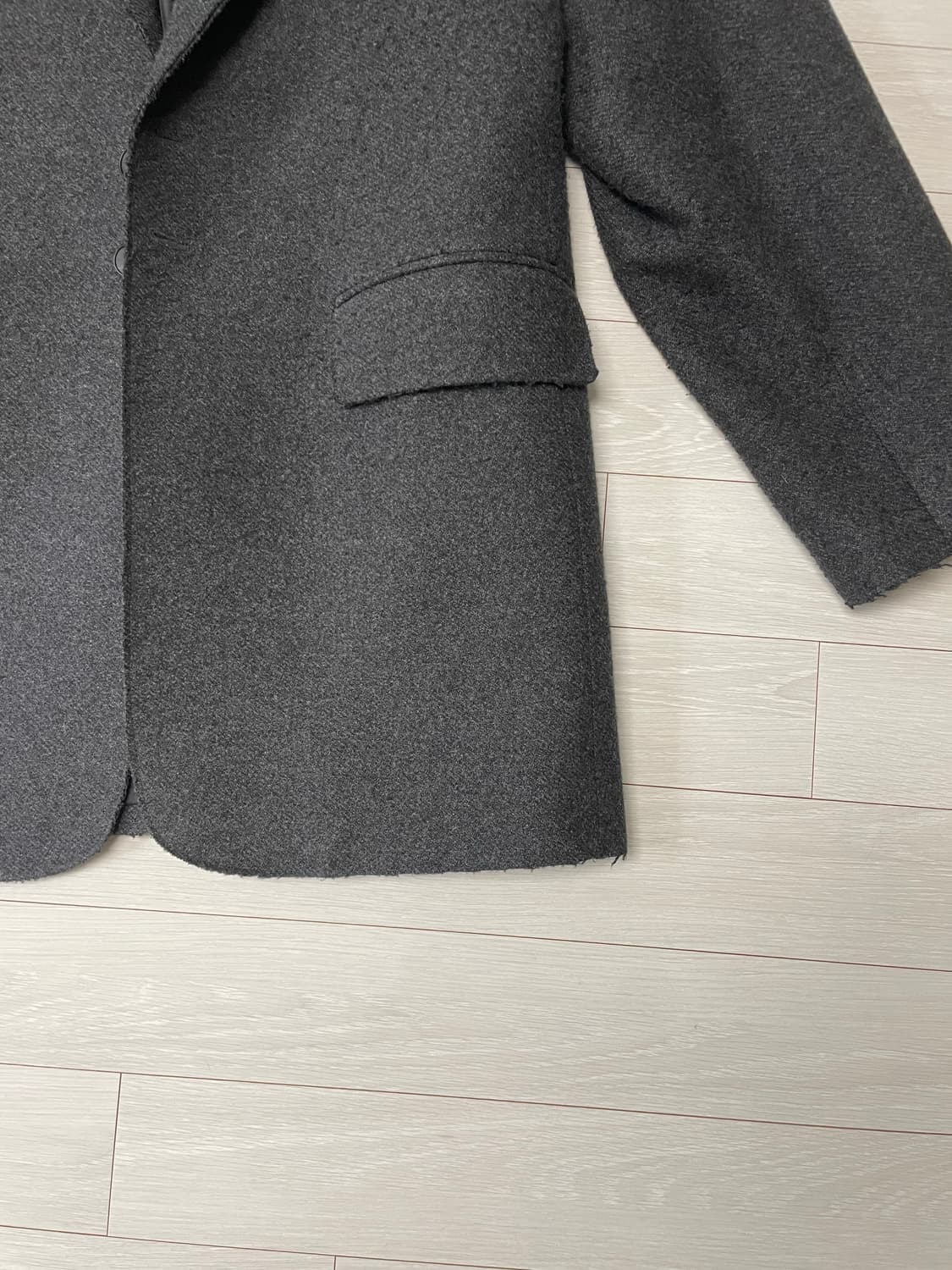 MMGL BLAZER COAT (CHARCOAL) 상품이미지4