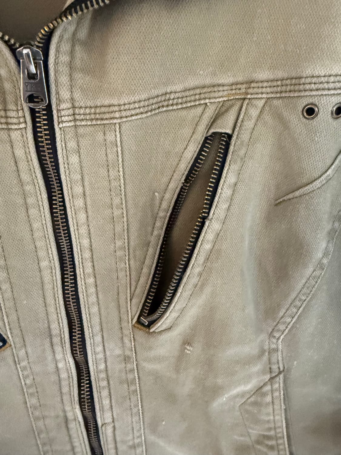 건설현장에서 구르던 디스트로이드 자켓 상품이미지4