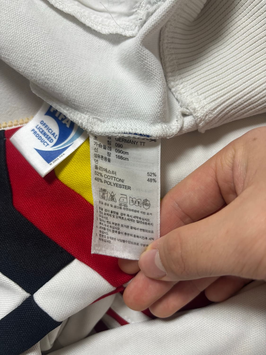 95 아디다스 검정/흰색 트랙탑 져지 상품이미지4