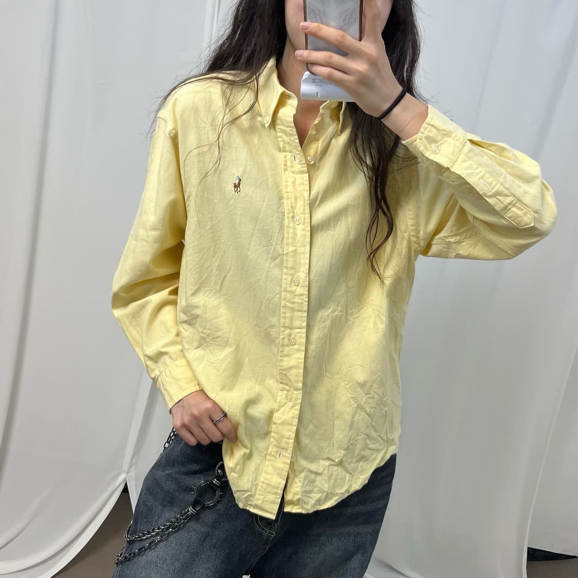 Polo lemon yellow shirt  상품이미지3