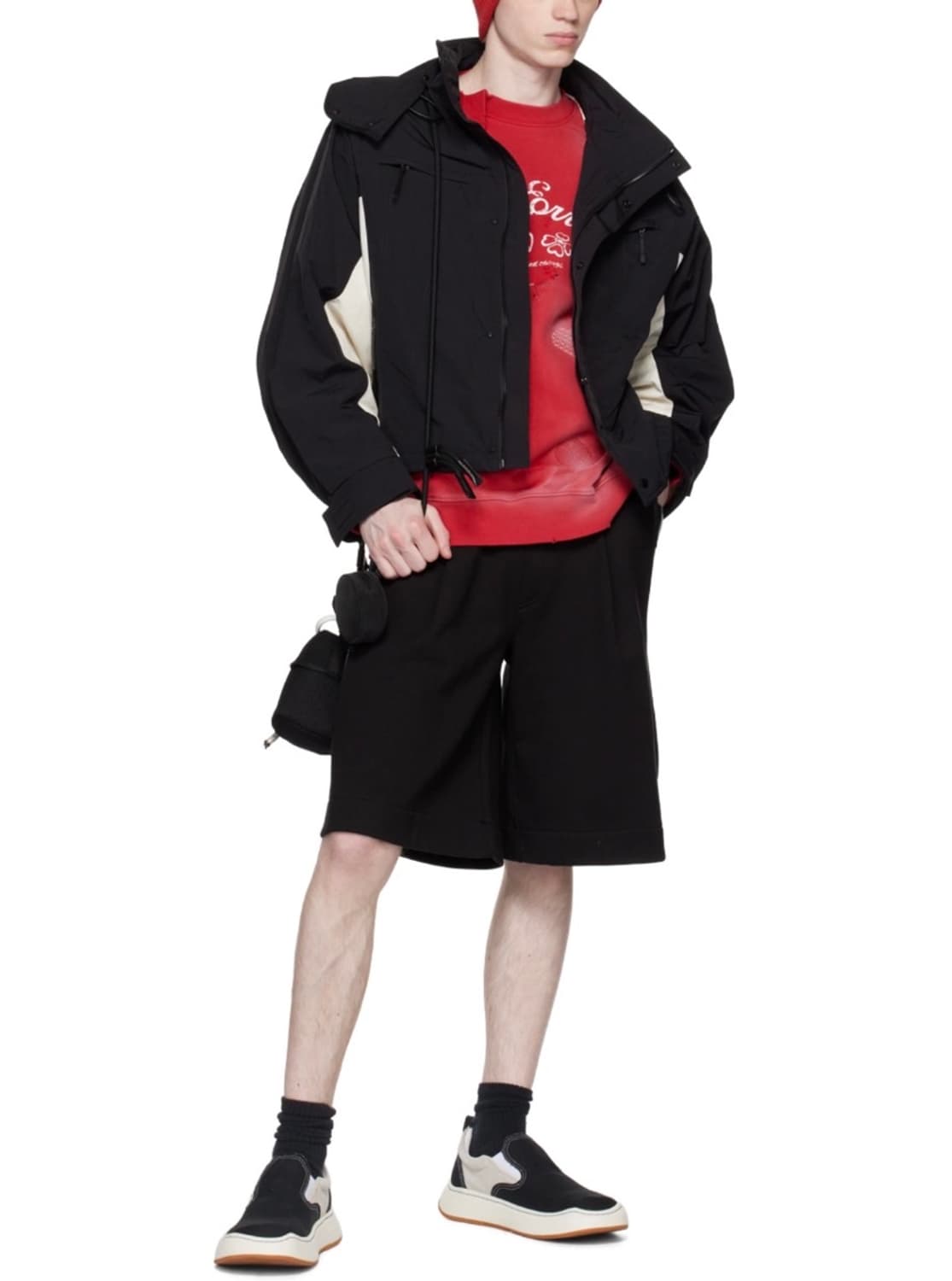 아더에러 그램퍼 점퍼 느와르 바람막이 자켓 블랙 A1 상품이미지5