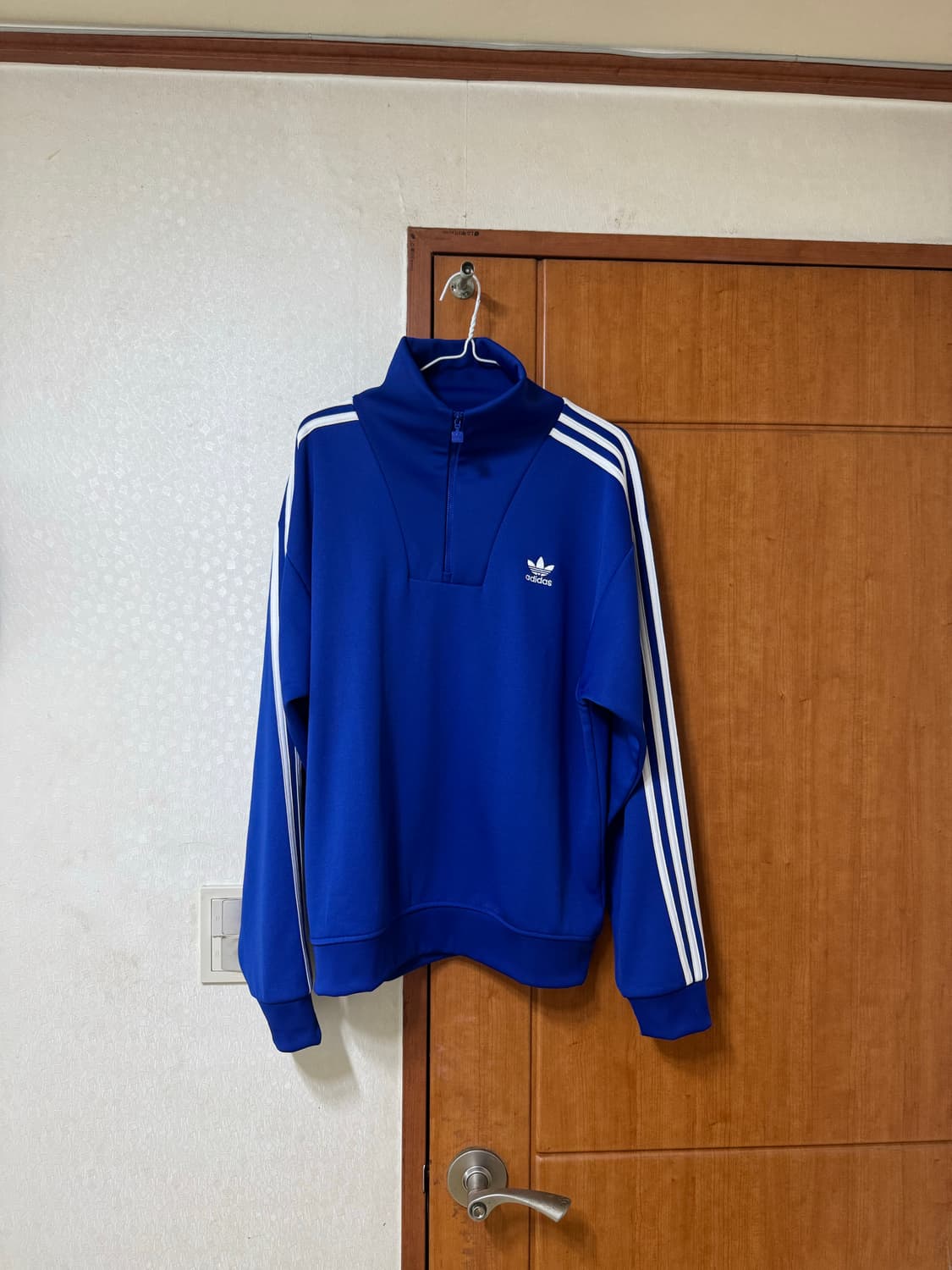 아디다스 아디칼라 퍼널넥 트랙 탑 저지 (M) 상품이미지4