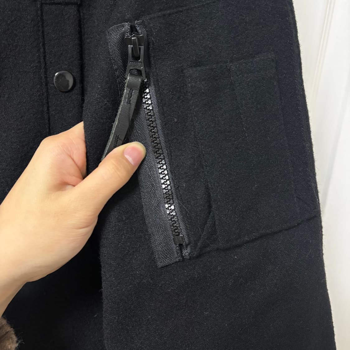 알파 인더스트리 야상 후드 코트 (블랙 105) 상품이미지9