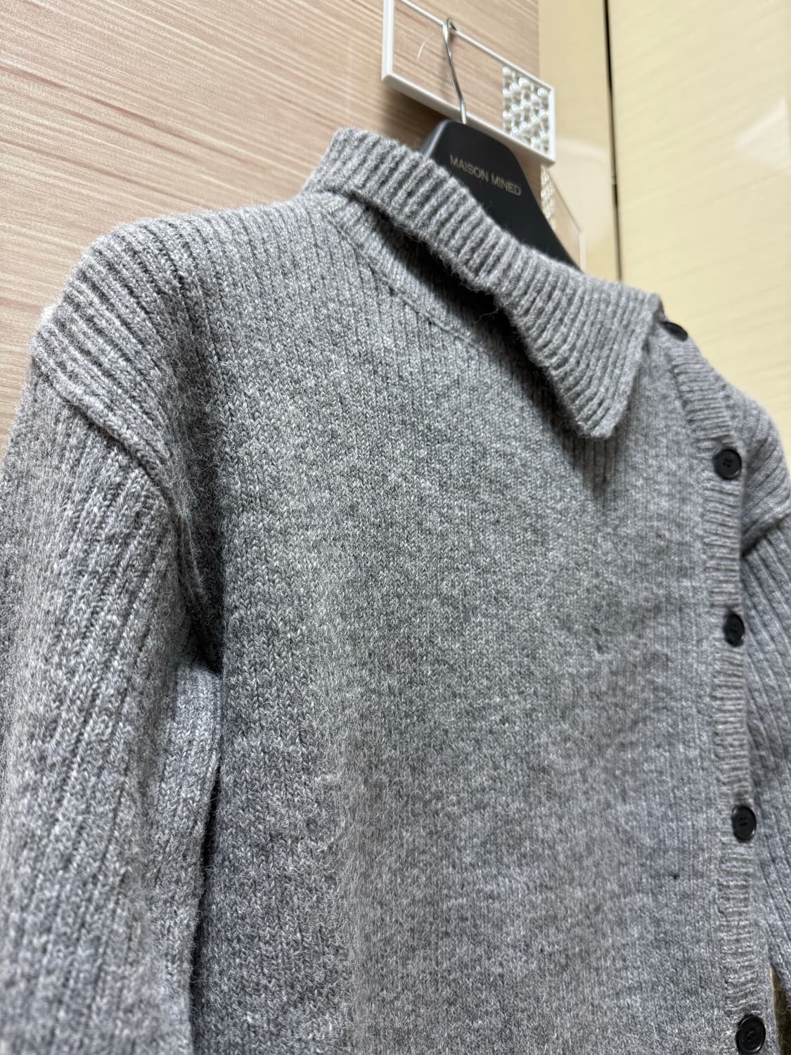 미세키 서울 / 사이드 버튼 니트 / FREE 상품이미지6