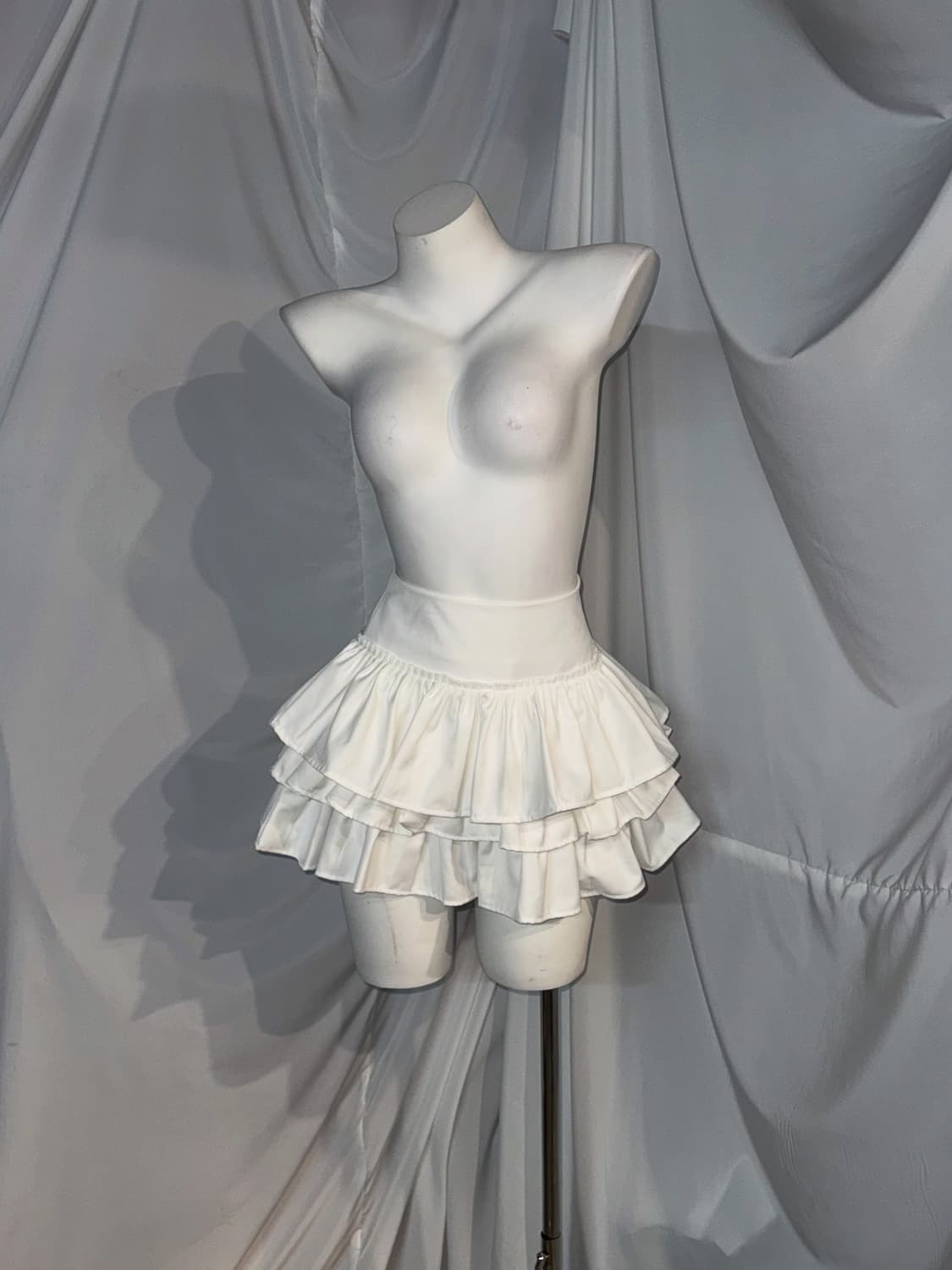 화이트 세라깔 화이트 고스 고딕 코디세트 상품이미지2