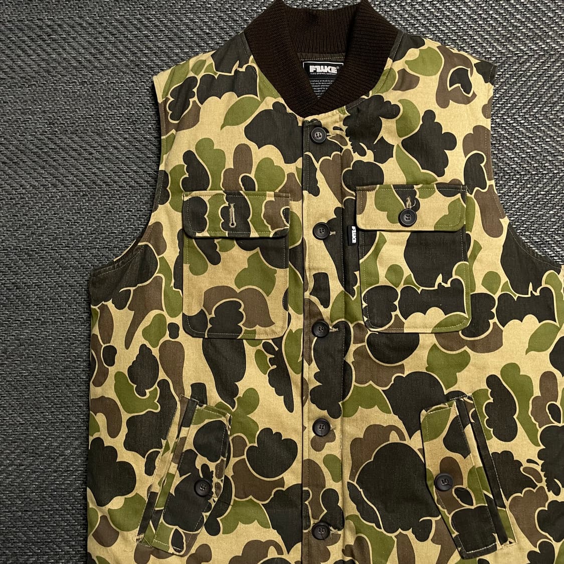 FLUKE 카모플라쥬 밀리터리 베스트 조끼y 5291 상품이미지4