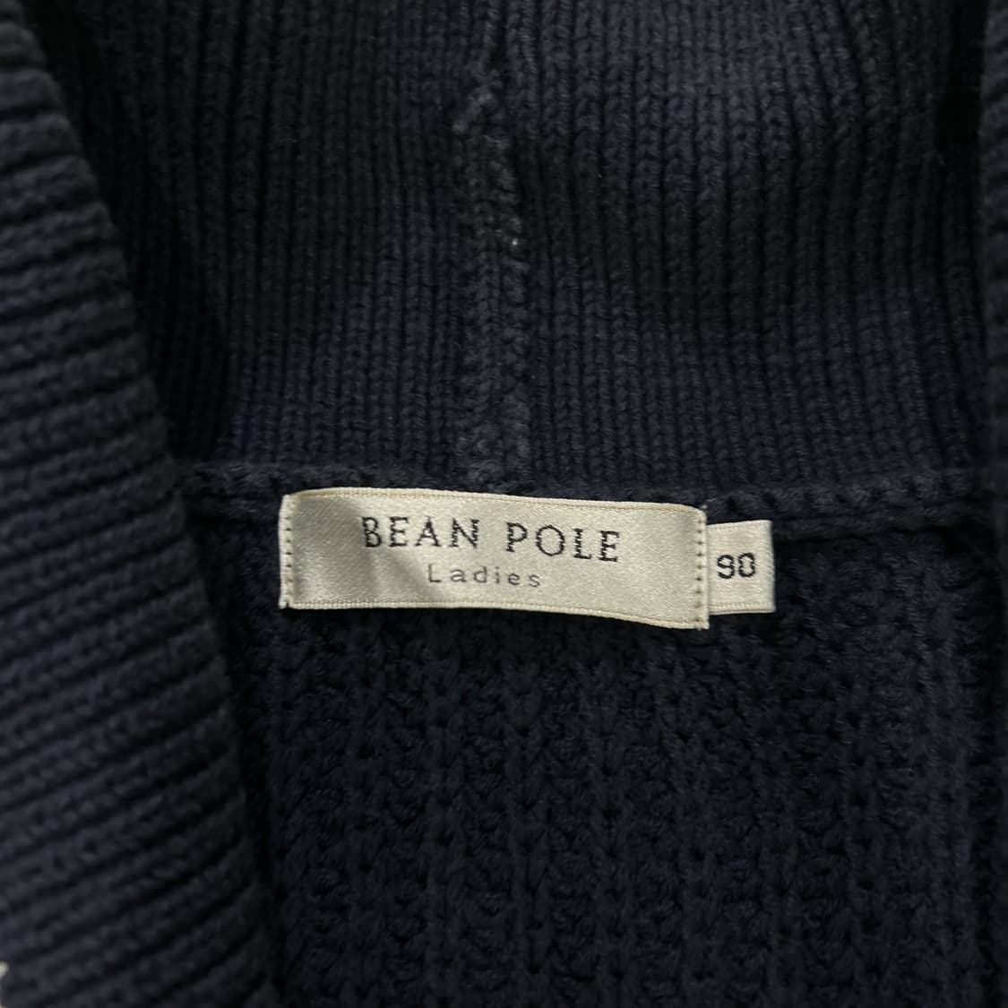 빈폴 네이비 케이블 니트 가디건 s 상품이미지2