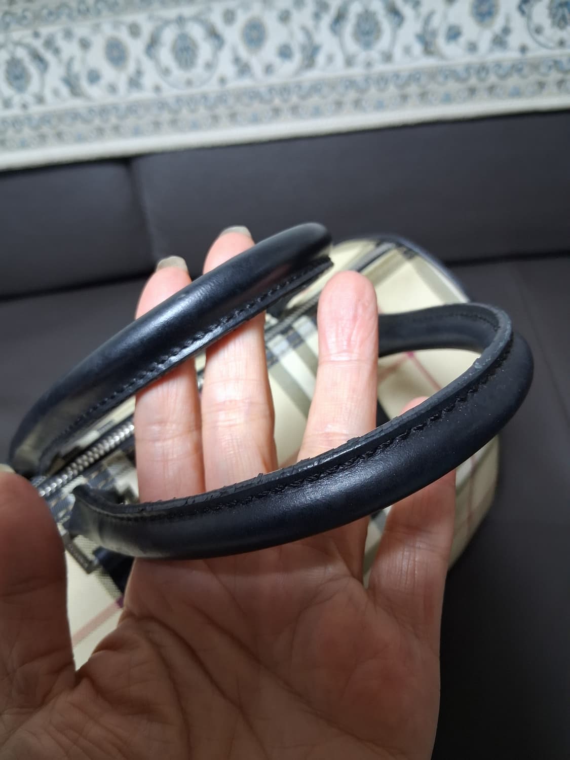 버버리노바체크토트백 상품이미지5