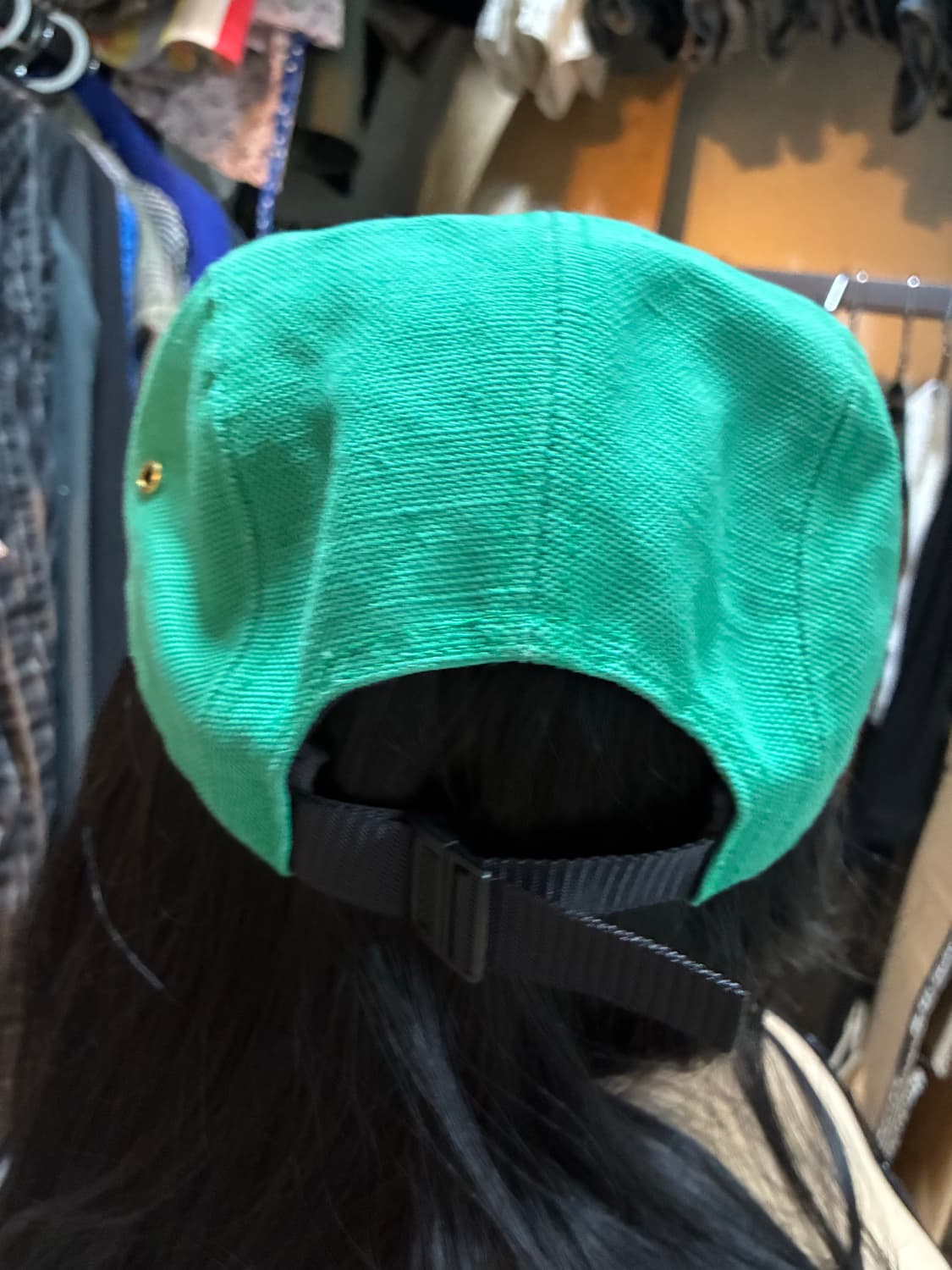 Supreme green camp cap 상품이미지3