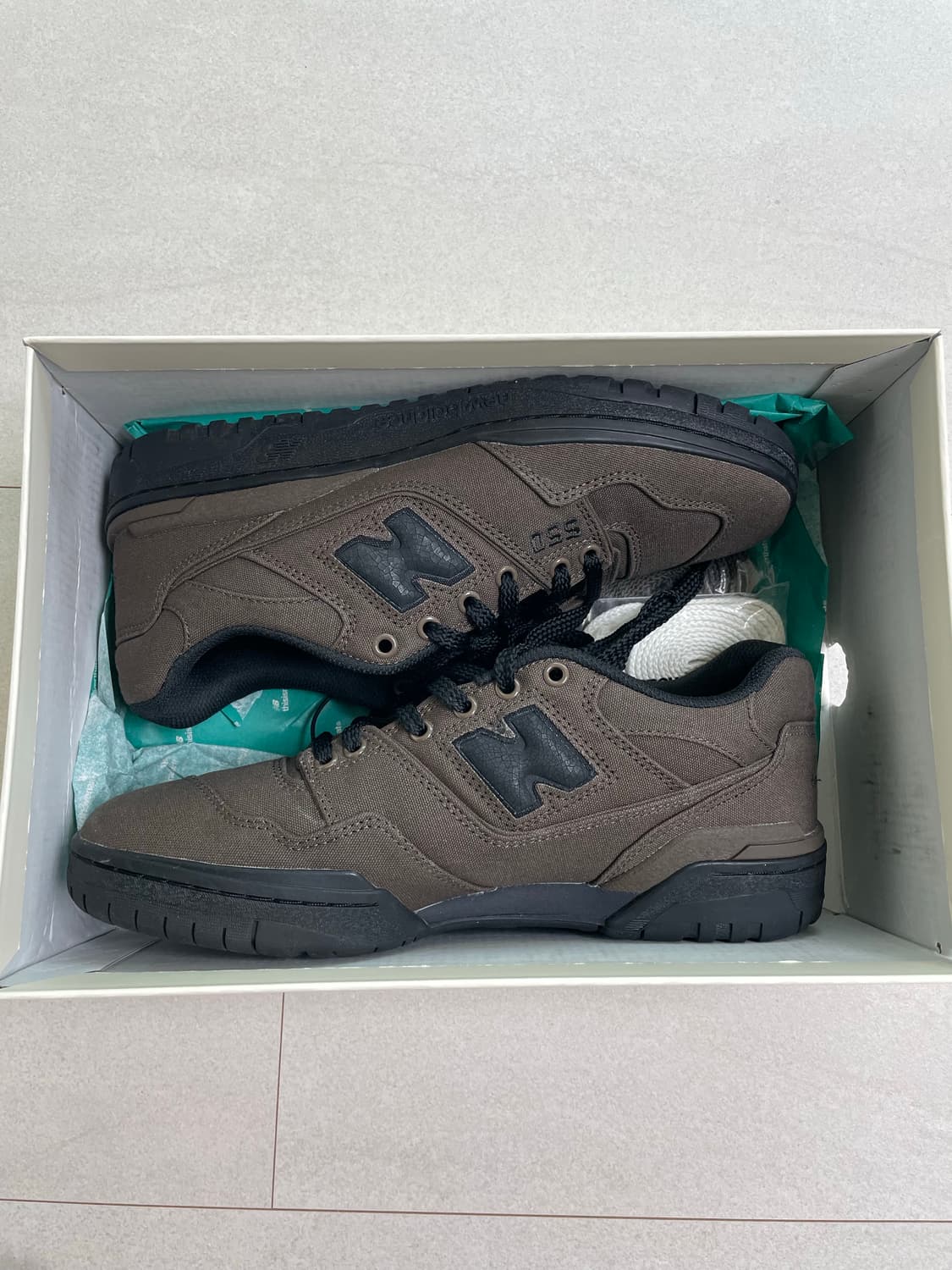 [285] 디스이즈네버댓 x 뉴발란스 550 브라운 상품이미지4