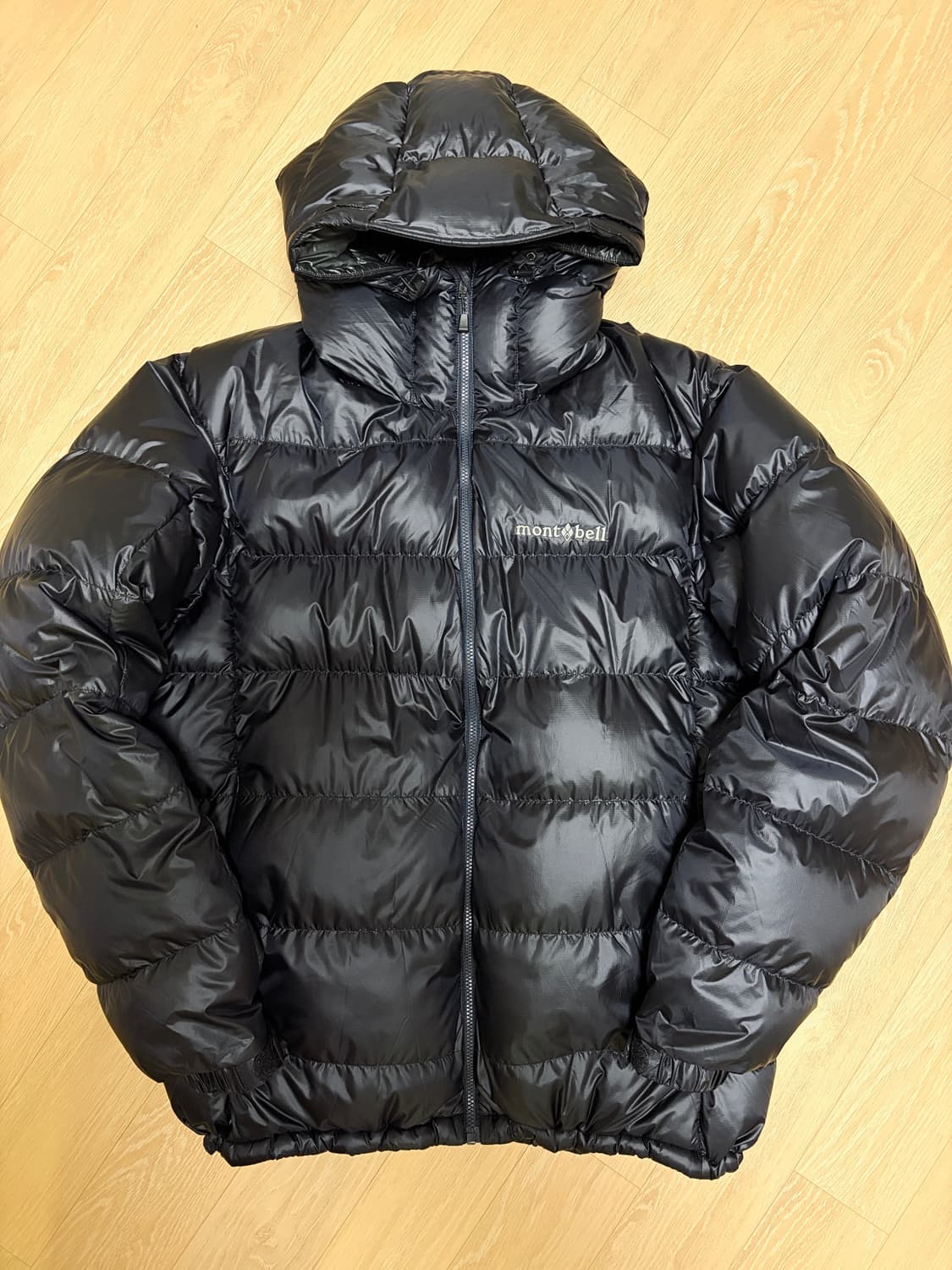 몽벨 알파인 800 다운 파카 패딩 블랙 XL 상품이미지1