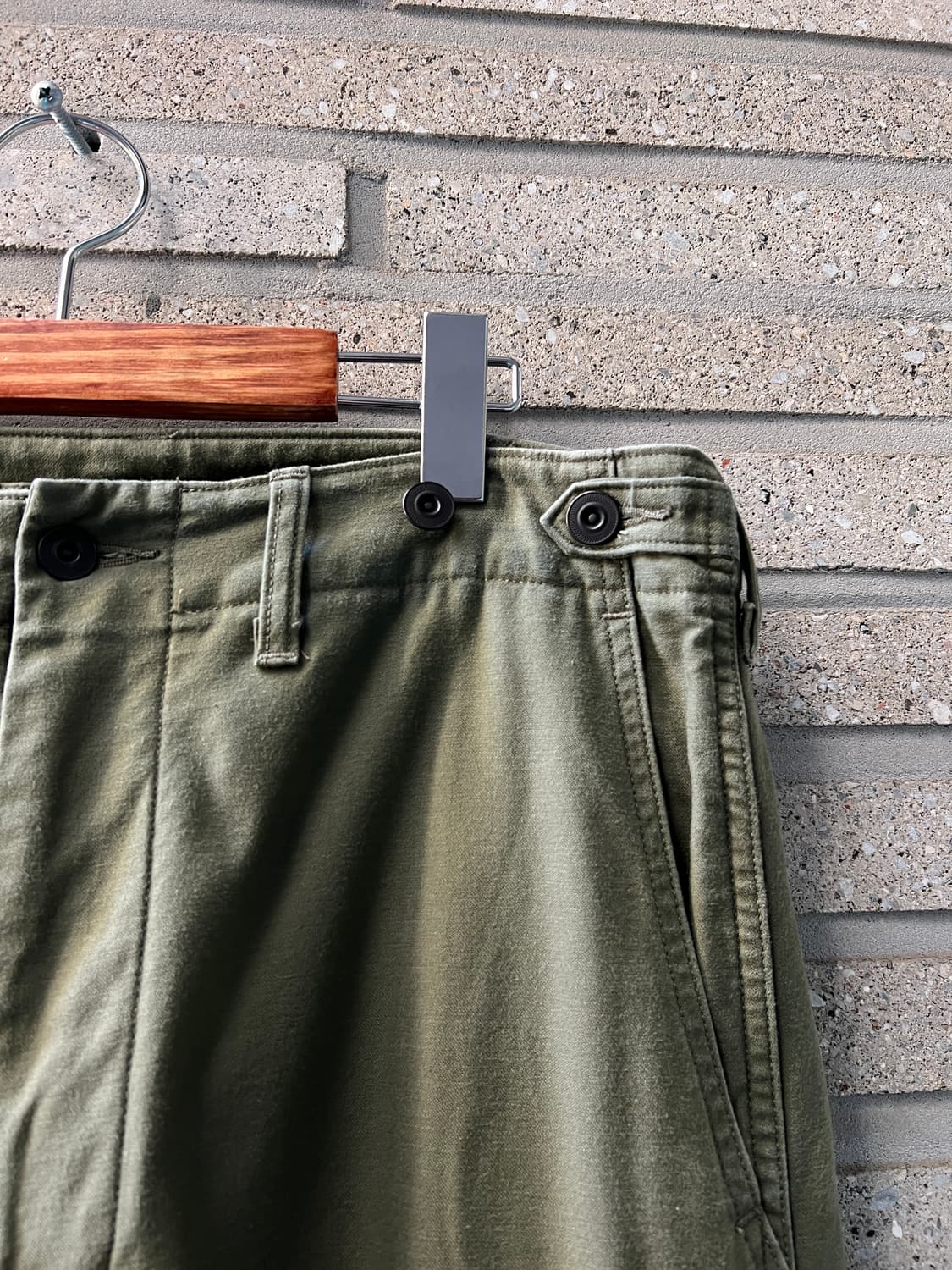 [34]나이젤 카본 올리브그린 아미 카고 팬츠 상품이미지3