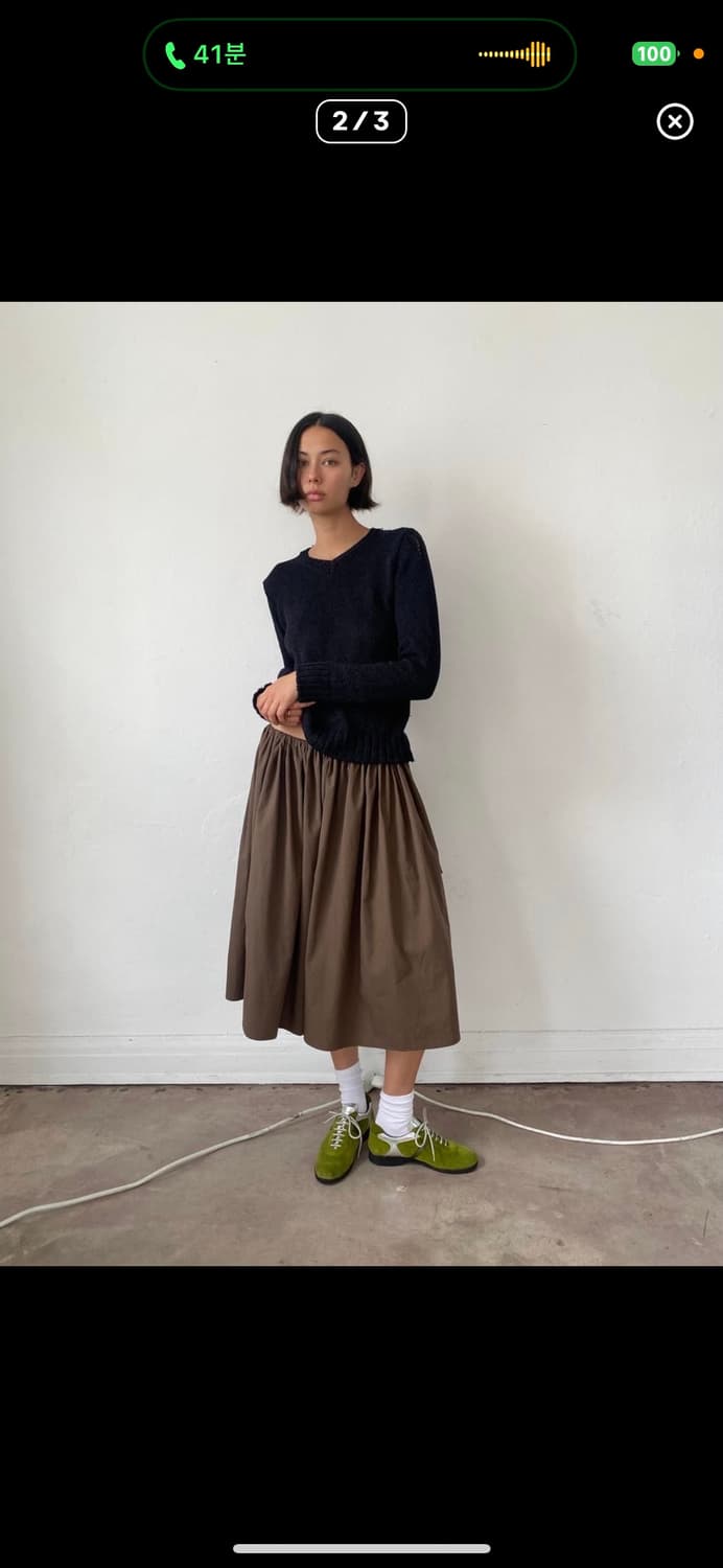 Brooke callahan tie skirt 상품이미지2