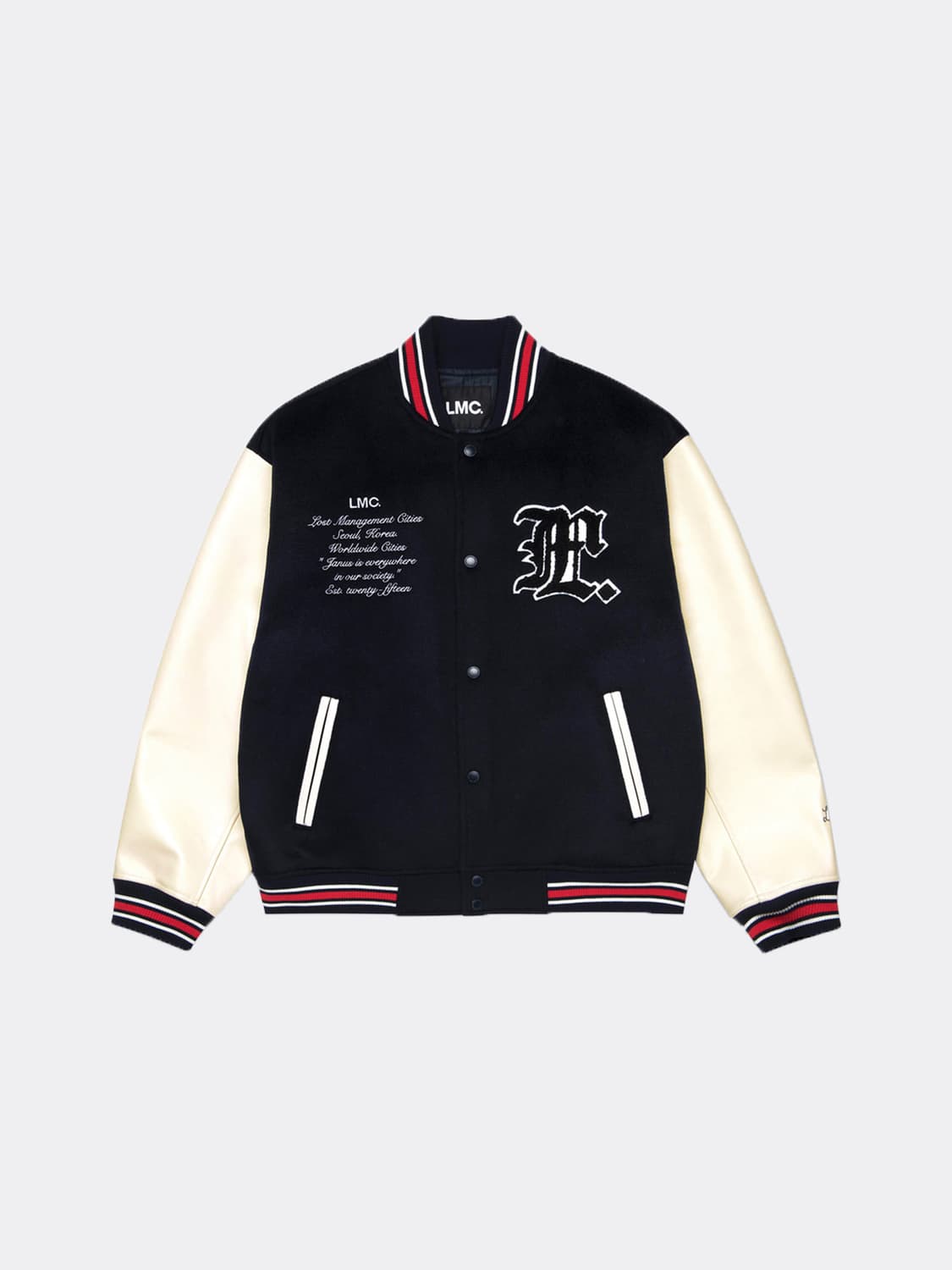 엘엠씨(LMC) JANUS LEATHER WOOL 바시티

자켓 M 상품이미지1