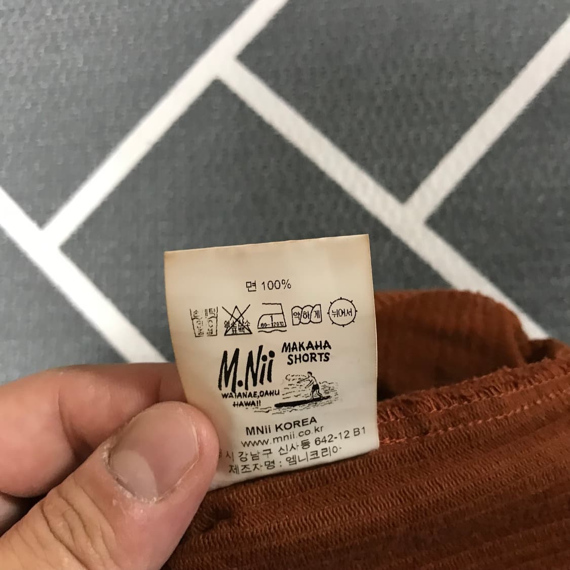 m.nii 엠니 코듀로이 벌룬팬츠 와이드팬츠 상품이미지5