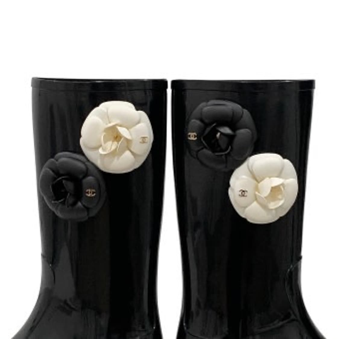 Chanel 샤넬 까멜리아 레인부츠 상품이미지2