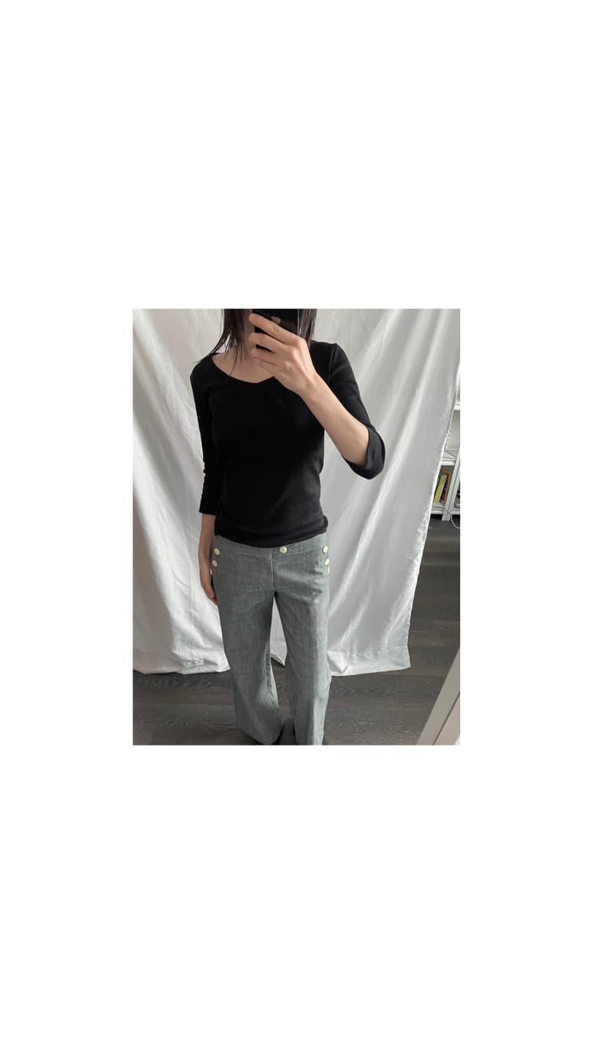 uniqlo jpn v-neck t-shirt 상품이미지1