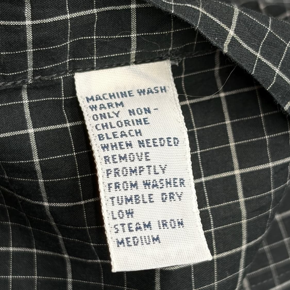 POLO 코튼 체크 셔츠 L 상품이미지6