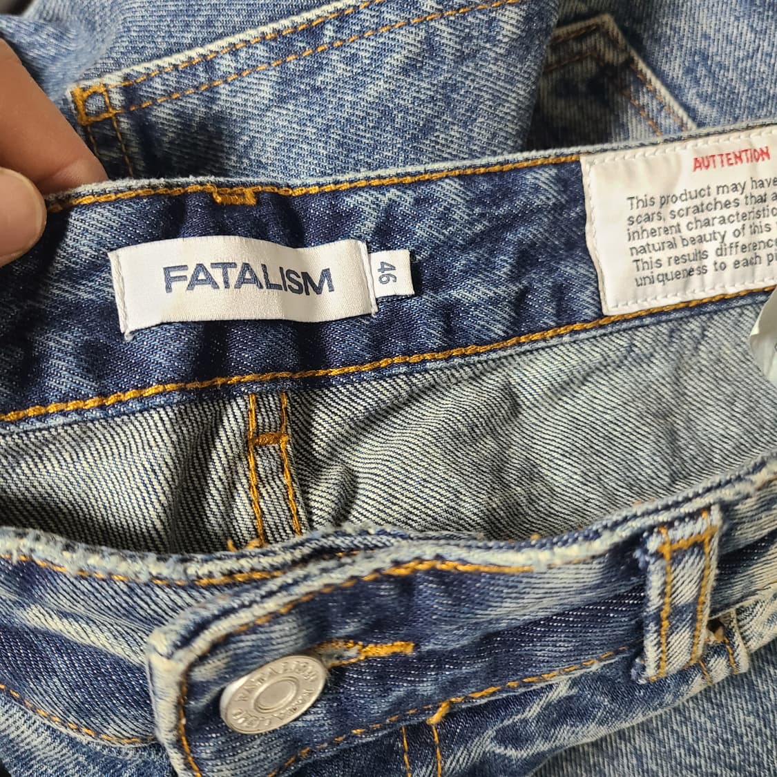 페이탈리즘 46 워싱팬츠 상품이미지3