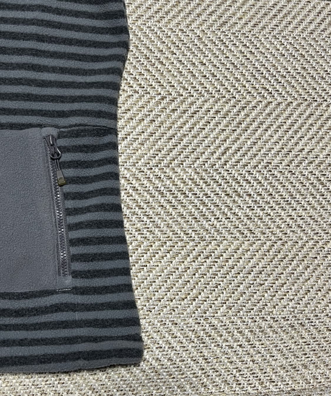 노스페이스 스트라이프 플리스 후리스 자켓 점퍼 85 상품이미지8