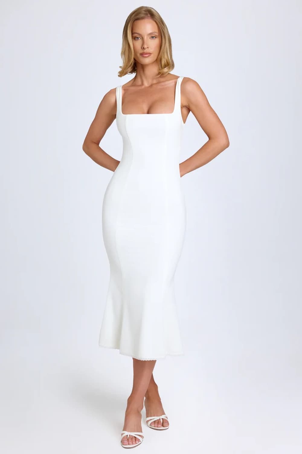 Ohpolly 화이트 드레스 상품이미지4